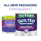 Quilted Northern Ultra Plush Toilet Paper, Pack of 48 Double Rolls (Four 12-roll packages), Equivalent to 96 Regular Rolls--Packaging May Vary