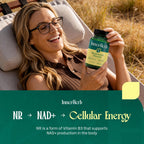 InnerHerb Nicotinamide Riboside (NR) 1000mg | Vitamin B3 Derivative | Single Ingredient | 60 Vegan Capsules | Unflavored | 2 Capsules Daily | 30-Day Supply