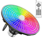 Jadisi Pool Lights for Inground, LED Light Bulb for Above Ground Swimming Pool, LED Lights for Inground Pool, 120V Spa Light Bulb E26 Base, Multi-Color & Adjustable Brightness - Black 90W
