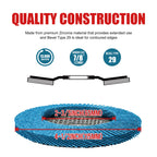 EZARC Zirconia Flap Discs 60 Grit, 4-1/2 x 7/8-Inch, Type 29, 50-Pack