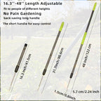 KLDOLLAR Weed Puller Tool,48" Long Handle Weeder Puller Tool with Soft Grip