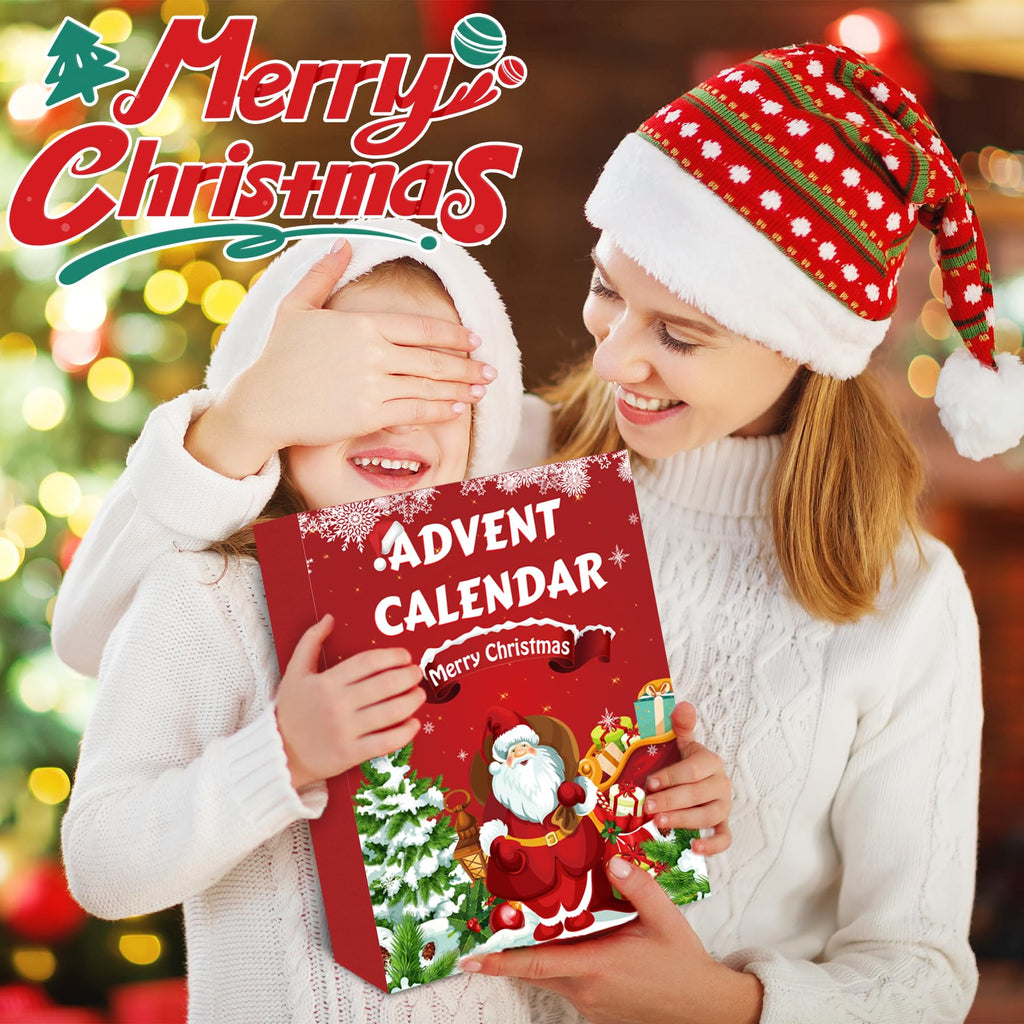 Advent Calendar 2026, 24 Days of Christmas Countdown Calendar