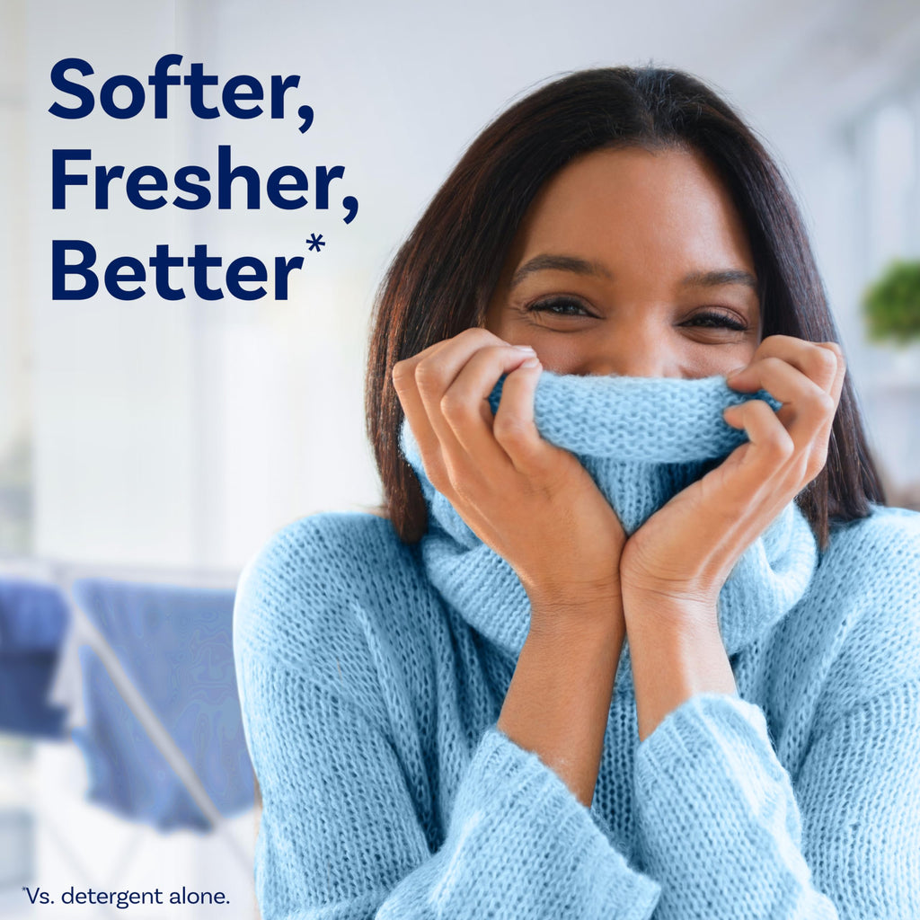 Downy Soft, 2 in 1 Soft and Fresh Liquid Fabric Softener, Cool Cotton, 140 fl oz, 190 Loads, Fabric Conditioner Liquid provides softness and freshness for fabrics