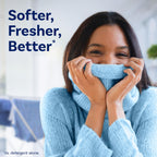 Downy Soft, 2 in 1 Soft and Fresh Liquid Fabric Softener, Cool Cotton, 140 fl oz, 190 Loads, Fabric Conditioner Liquid provides softness and freshness for fabrics