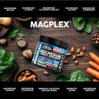 8in1 Magnesium Supplement Complex | Magnesium Glycinate Citrate Malate Gluconate Orotate Carbonate Lactate + Prebiotics Probiotics Digestive Enzymes Magnesio Capsules for Women Men by Clean Nutra