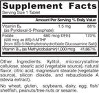 Jarrow Methyl B-12 & Methyl Folate Supplement, 100 Chewable Tablets