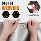 12x20FT Waterproof Tarp, Yumatum 16 Mil Heavy Duty Tarps with Reinforced Edges/Brass Grommets, 100% UV Blocking/Tear Resistant Poly Tarp for Camping, Patio, Tent, Boat(Silver/Black)