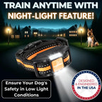 Dog Shock Collar with Remote, Unmatched 4-Mile Range, Night-Light Mode, Training Guide Included, 124 Training Levels & 4 Modes, Beep Vibration Shock, Waterproof Rechargeable, Fits All Dogs (1 Collar)