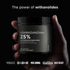 Toniiq Ashwagandha – 40:1 Concentrated Extract – 25% Withanolides – Wild Harvested in India – Highly Bioavailable with Black Pepper – Third-Party Tested – 120 Capsules - 1,300mg per Serving