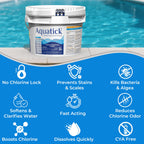 Pro-Grade Chlorine Pool Shock, 68% Cal-Hypo Granular Sanitizer, Prevents Bacteria & Algae, Restores Crystal Clear Water - Shock Treatment, Swimming Pool Chemical - 25Lb