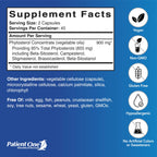 Patient One Phytosterol Complex 900 mg | Supplement to Support Heart Health and Healthy Lipid Metabolism* | with Plant Sterols | 90 Capsules