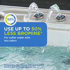 FROG Serene Replacement Bromine Cartridge for use with Hot Tub FROG Serene Floating Sanitizing System - Prefilled for Quick & Easy Hot Tub Maintenance - 1 Pack