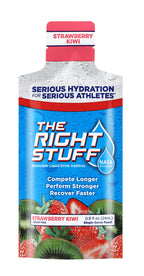 The Right Stuff electrolyte drink concentrate - 10 Pouch Box - Strawberry Kiwi