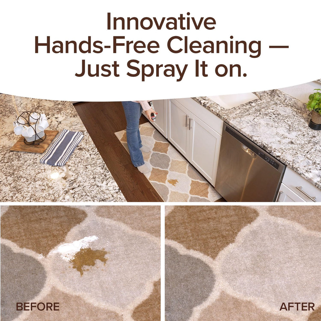 Bull Shot Carpet Spot & Stain Remover, AS SEEN ON TV, Made In USA, Just Point & Spray, Stain-Lifting Foam-Action, Coffee, Soda, Wine, Grease, New & Old Stains & More