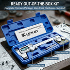 Kynup Digital Caliper, Caliper Measuring Tool, Stainless Steel Micrometer