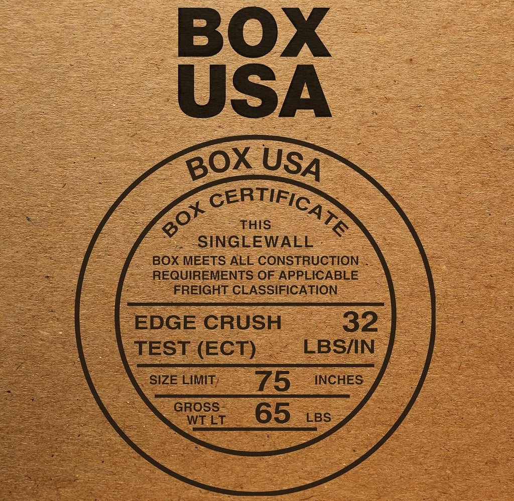BOX USA Medium Moving Boxes 18"L x 14"W x 12"H 10-Pack - Corrugated Cardboard Box for Shipping, Mailing, Packing, Packaging and Storage