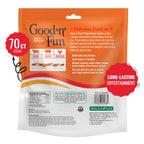 Good 'n' Fun Twists Long-Lasting Dog Treat Made With Real Protein, 70 Count