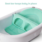 Frida Baby 4-in-1 Grow-with-Me Baby Bathtub, Baby Tub for Newborns to Toddler with Removable Bath Seat & Backrest for Bath Support in Tub