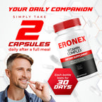 LIVORKA (2 Pack Eronex Vitamin Complex Pills, Eronex Capsules, Official Advanced Formula Capsulas, Eronex All-Natural Support Pills, Eronex Pastillas Reviews, 120 Capsules for 2 Months