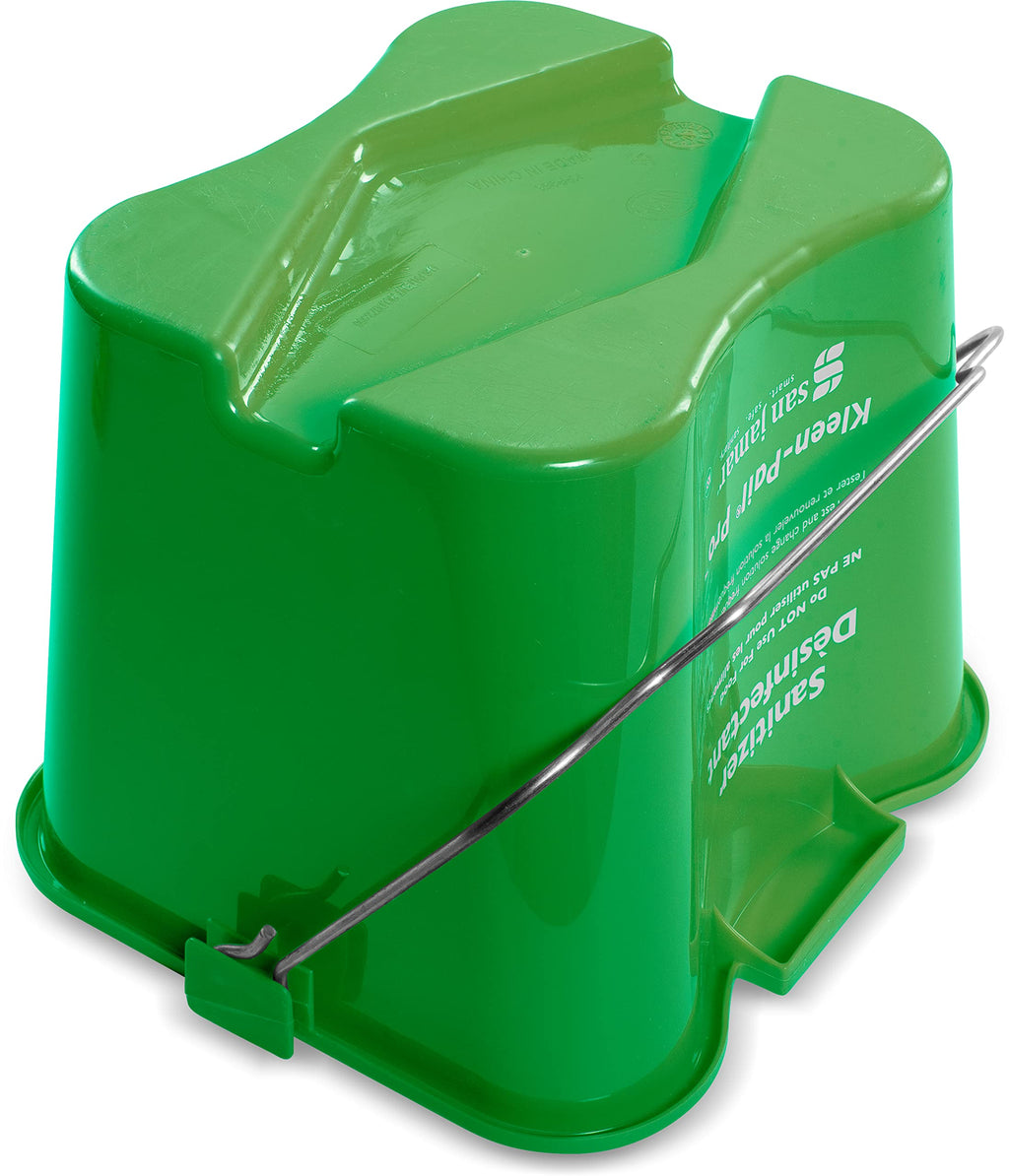 San Jamar Kleen-Pail® Plastic Pro Cleaning Bucket 8 Quarts Green