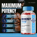 Boost TRT Gummies, Official Boost TRT Supplement Gummies - Maximum Strength Performance, All Natural Support Overall Health & Wellness, Premium BoostTRT Advanced Support Gummy Reviews (2 Pack)