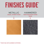 Rust-Oleum 239073-2PK Stops Rust Hammered Finish Paint, Quart, Brown, 2 Pack
