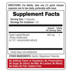 FITO MEDIC'S Green Lipped Mussel | Green Lipped Mussel Pills | 120 Capsules | Herbal Supplement