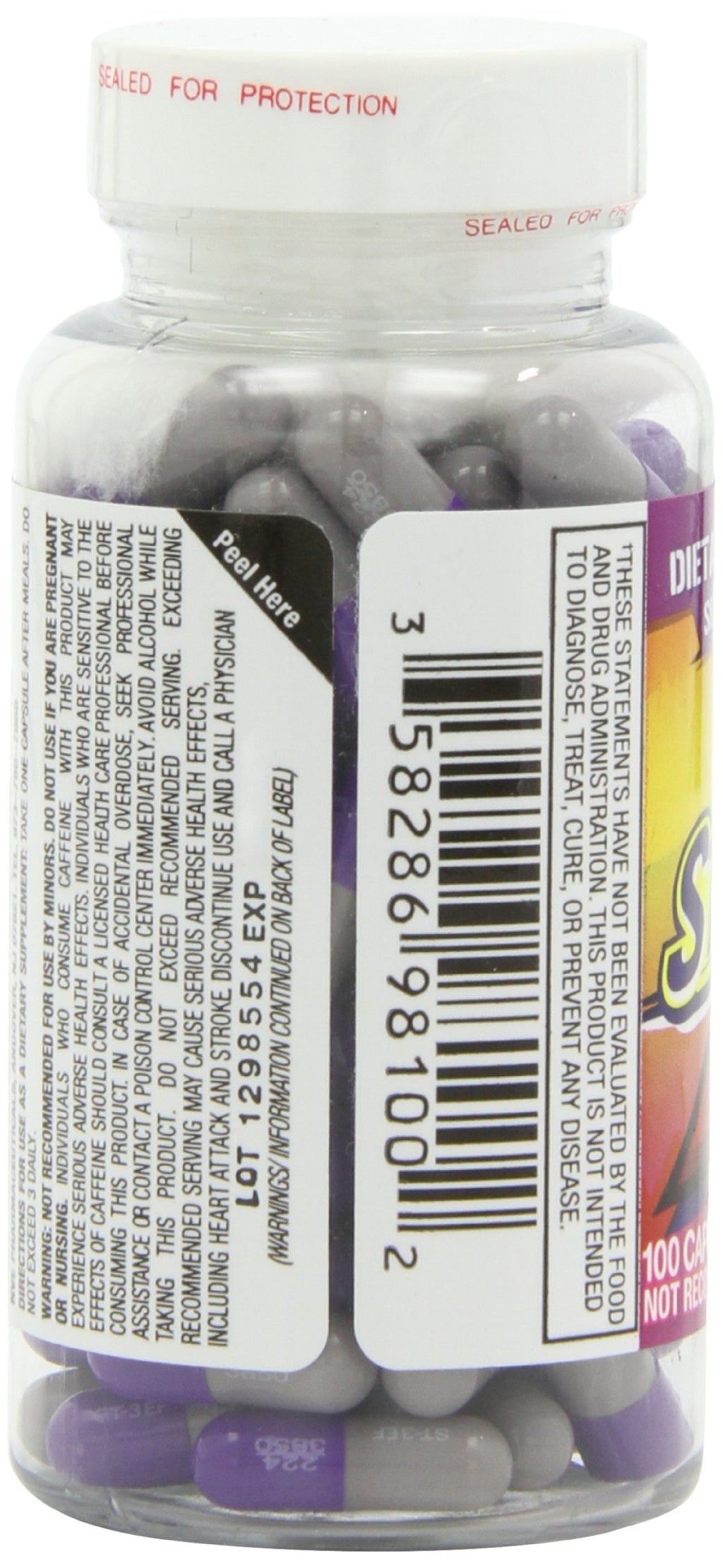 Stacker 3 Metabolizing Fat Burner with Chitosan, Capsules, 100Count Bottle