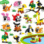 20PCS Mini Animal Building Blocks Birthday Party Favors for Kids 4-8 8-12