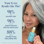 Kind Science Firming Serum, Anti Aging Face Treatment, Lightweight Facial Serum With Retinol Alternative Bakuchiol & Peptides, Fragrance Free, For Sensitive Skin and All Skin Types, 1 fl oz
