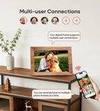 Frameo 10.1" Digital Picture Frame, 32GB Memory WiFi Electronic Photo Frame
