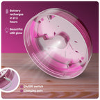 Dan&Darci Light-Up Unicorn Terrarium Kit for Kids - Kid Birthday Gifts - Best Unicorn Toys & Activities Kits Presents - Arts & Crafts for Little Girls & Boys Age 4 5 6 7 8-12 Year Old Girl Gift