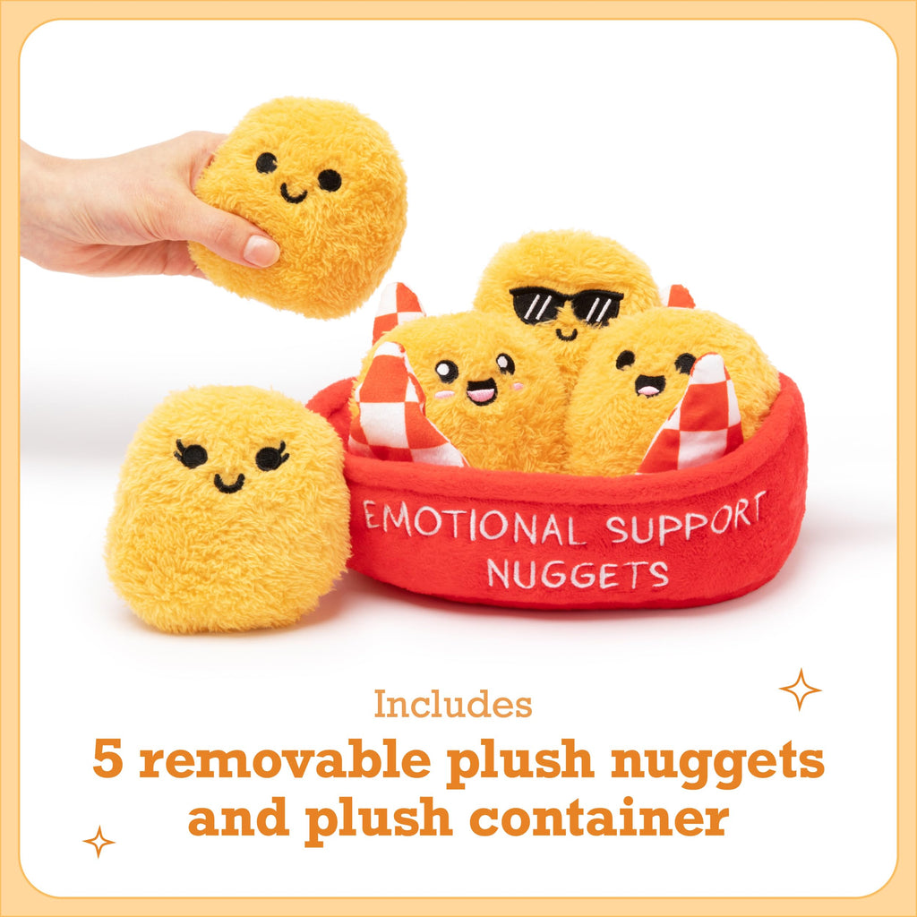 Emotional Support Chicken Nuggets, Cuddly Stuffed Animals by Relatable