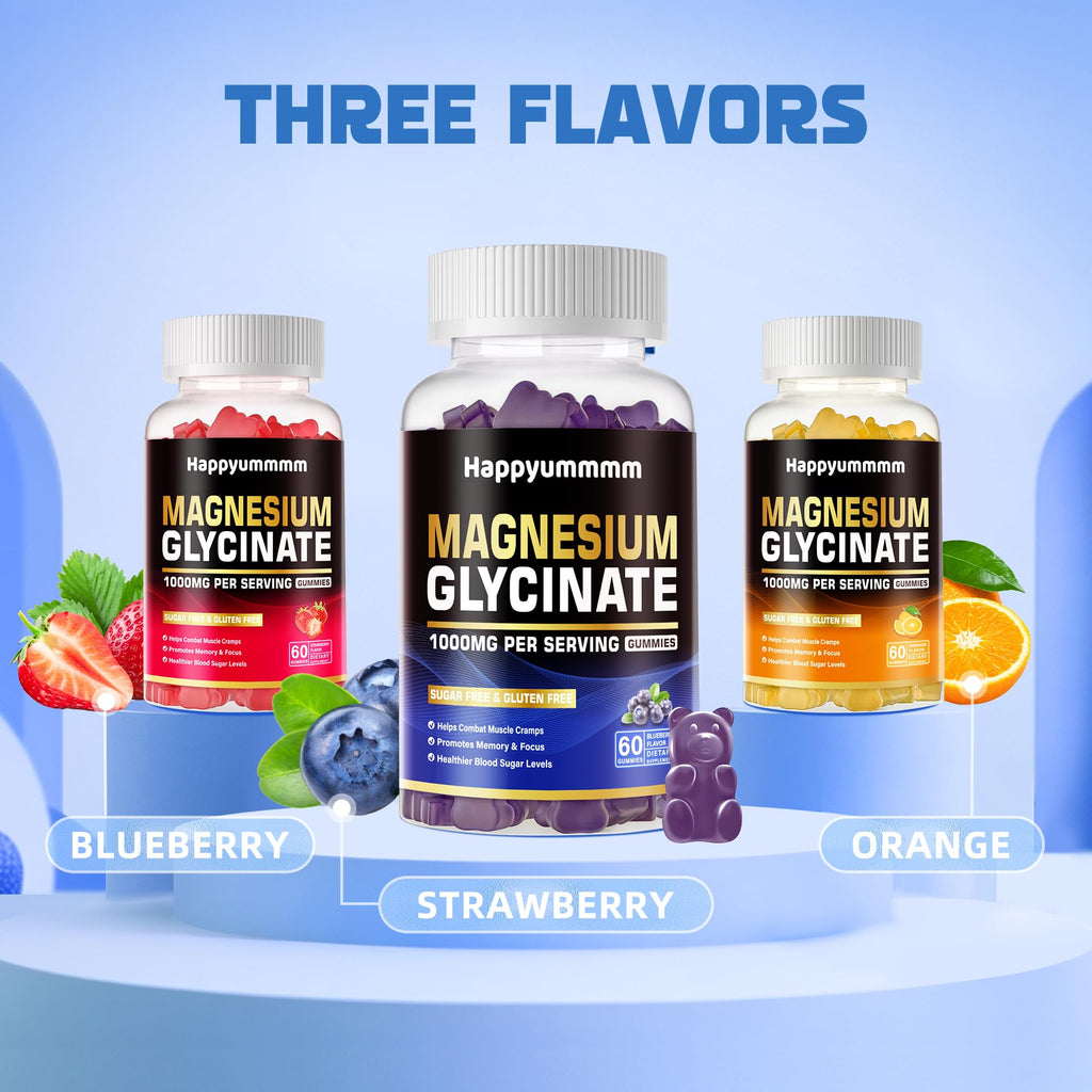Magnesium glycinate Gummies Blueberry-120
