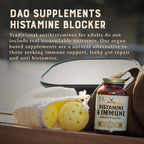HEART & SOIL – 100% Grass Fed & Finished Histamine & Immune Support Supplement from Regenerative Cattle with Thymus, Lung, Spleen, Liver, & Kidney – Immune Defense – Glass Bottle – 180 Capsules