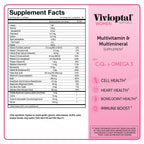 Vivioptal for Men, 60 Softgels + Vivioptal Women, 90 Softgels, Multivitamin & Multimineral, Gluten Free, German Formula