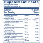 Life Extension Mix Tablets, high-Potency, Advanced Vitamin, Mineral, Fruit & Vegetable Formula, Vitamin C, B, D, E, Magnesium, for Whole-Body Health, Healthy Aging, Gluten-Free, 240 Tablets