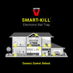 Victor M2-2P M2 Smart-Kill Wi-Fi Electronic Rat Trap-2 Pack, Black