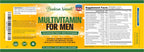 Bradeson Naturals Men's Multivitamin Supplement for Energy, Focus and Performance. Mens Vitamins A, C, D, E & B12, Zinc, Calcium, Magnesium & More. Multi Vitamin 60 Capsules Made in The USA