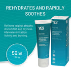 YES WB Water-Based Personal Lubricant | Intensely Hydrating Water-Based Lube | Certified Organic Made Without Hormones or Glycerine | pH Matched
