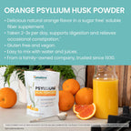 Himalaya Organic Psyllium Husk Powder, Daily Dietary Fiber Supplement, Regularity, Appetite Management, USDA Certified Organic, Non-GMO, No Artificial Colors, Unflavored, 56-Teaspoon Supply, 12 Oz