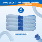Pool Cleaner Hose for Zodiac MX6 MX8 Replacement Parts, 39 Inch R0527700 Twist Lock Pool Vacuum Hose,One Year Warranty (4pack)