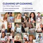The Clean People Fragrance Free Laundry Detergent Sheets - Laundry Soap - Ultra Concentrated, Recyclable Packaging, Stain Fighting - Fragrance Free, 96 Pack
