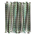 Artificial Turf Stakes, 35 Count 6-Inch,Galvanized Metal Landscape Spikes