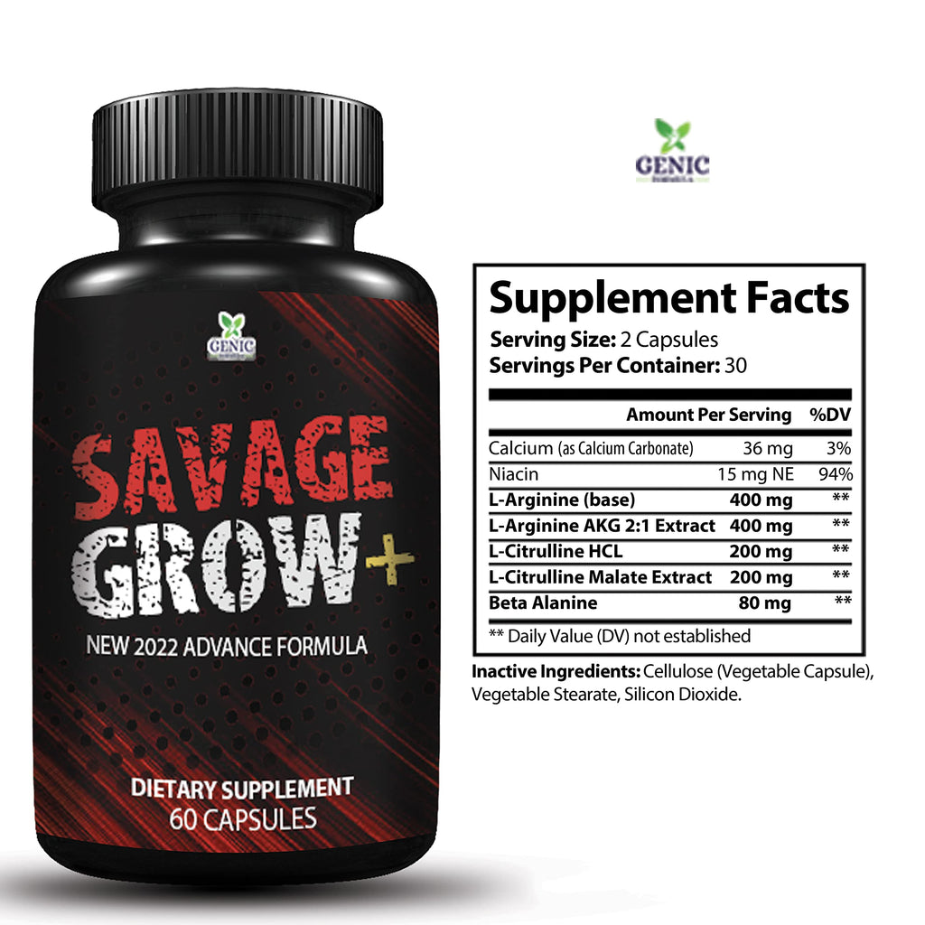Savage Grow New 2022 Advanced Formula is All Natural Supplement to Help Men (3)