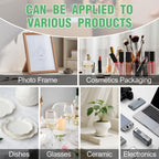 540Pcs Dish Packing Supplies for Moving, 270 Cushion Foam Wrap Pouches & Sheets 4 Sizes (16x12", 12x12", 12x7.8", 7.8x7.8") with 70 Fragile Stickers Plate Packing Sleeves for Fragile Shipping Storage