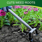 Walensee Stirrup Hoe,Garden Hand Scuffle Hoe for Weeding and Soil Loosening