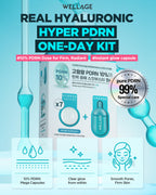 WELLAGE Hyper PDRN One-day Kit 7ea, Hydrating Peptide for Face, Korean Skin care, PDRN, Niacinamide, Hyalruonic acid, Pore minimizing