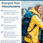 Researched Nutritionals Mens & Womens Vitamins - Optimized Energy Duo - Adrenal Support & Mitochondrial Supplements to Promote Optimal Cellular Energy - ATP 360 & Multi-Plex