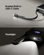 INIU 20000mAh Portable Charger, Smaller 45W Fast Charging Travel Power Bank